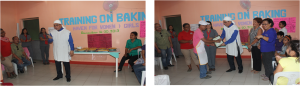 Culminating Activity on the Thee-day Training on Baking in Home for Women and Girls at DSWD complex, Barangay Nasisi, Ligao City.