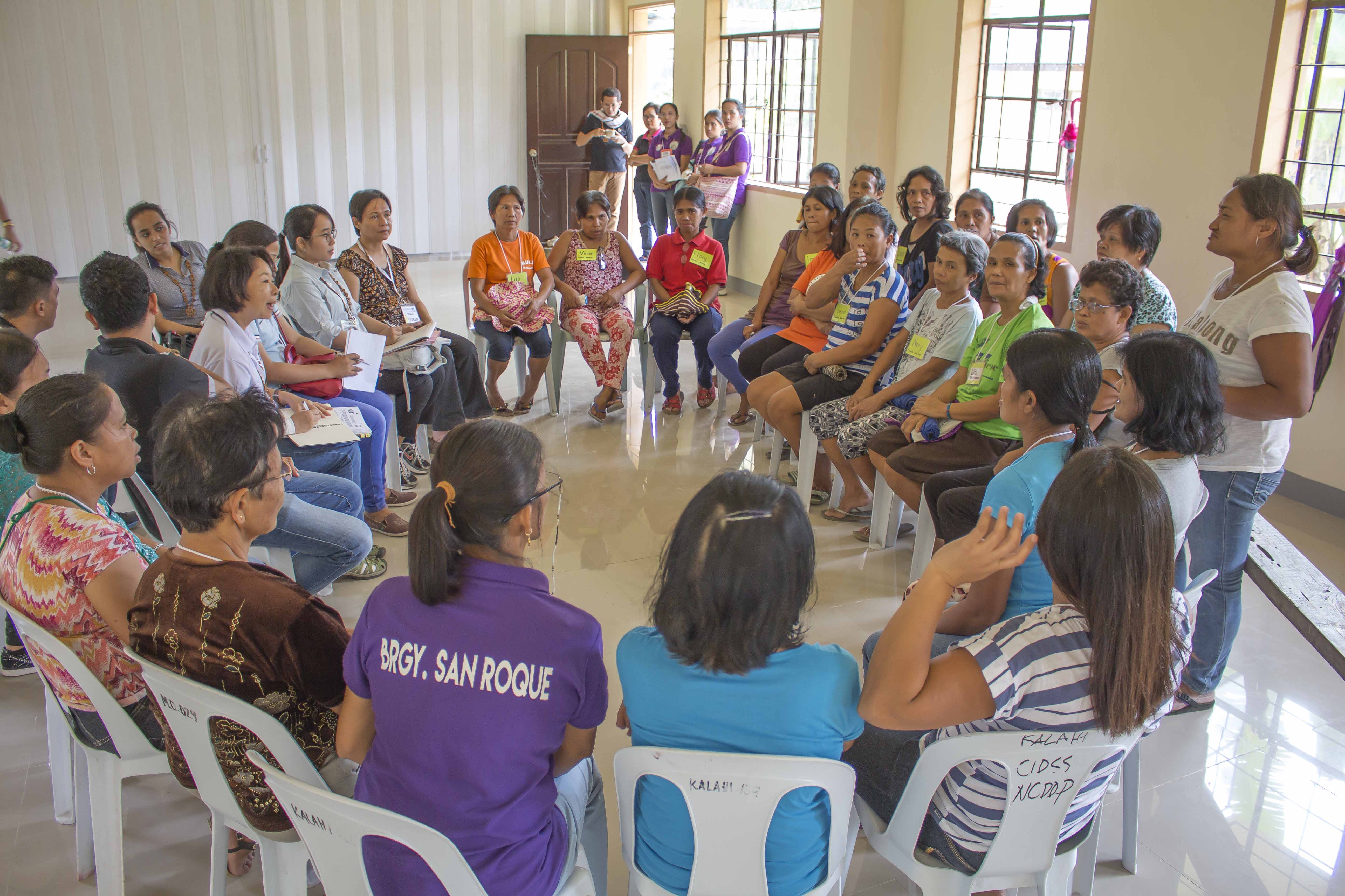 DSWD foreign partner checks Kalahi-CIDSS in Bicol