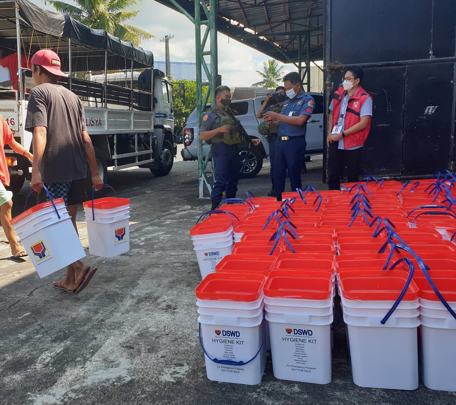 Dswd Provides Augmentation To Families Affected By Mt Bulusan Eruption